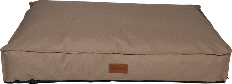 AB WATER-RESISTANT Dogbed Beige-L 90x75x12cm