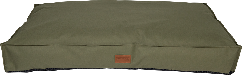 AB WATER-RESISTANT Dogbed Olive-L 90x75x12cm
