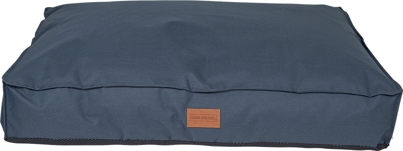 [AB10441] AB WATER-RESISTANT Lit de Chien Bleu acier-XL 115x85x12cm
