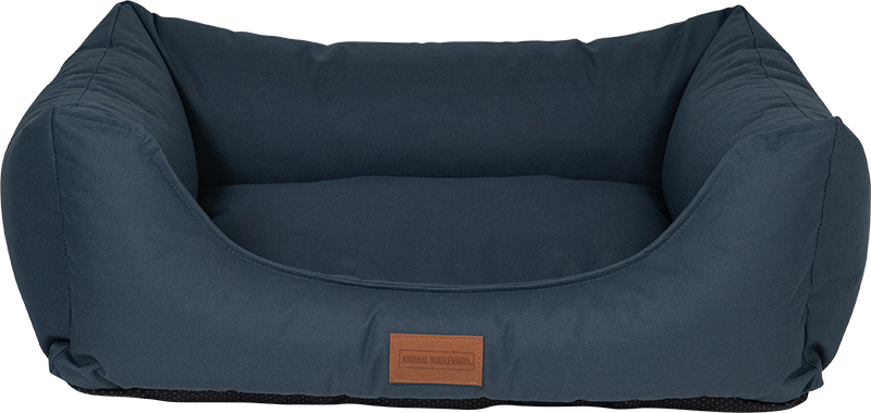 [AB10448] AB WATER-RESISTANT Sofa Stahlblau-M 80x60x25cm