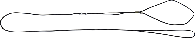 AB NYLON Laisse de Présentation Noir-3mmx120cm