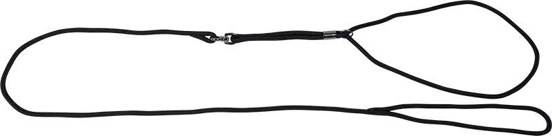 AB NYLON Laisse de Présentation Noir-5mmx120cm