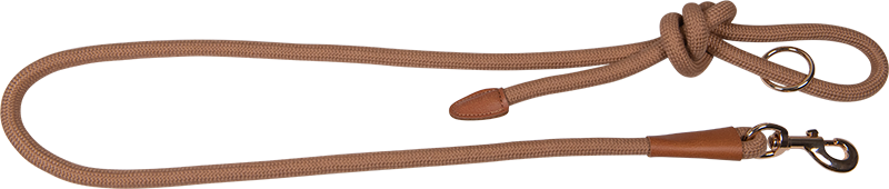 [AB31207] AB PROMENADE Laisse en corde Brun-12mmx150cm 