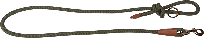 AB PROMENADE Laisse en corde Vert-12mmx150cm 