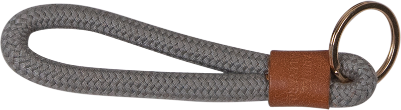 AB PROMENADE Sleutelhanger Grijs- 10cm