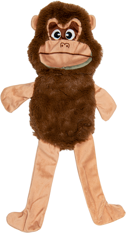 AB FLAT PLUSH TOY Singe Brun-46cm