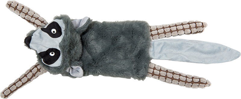 AB FLAT PLUSH TOY Raton Laveur Gris-56cm