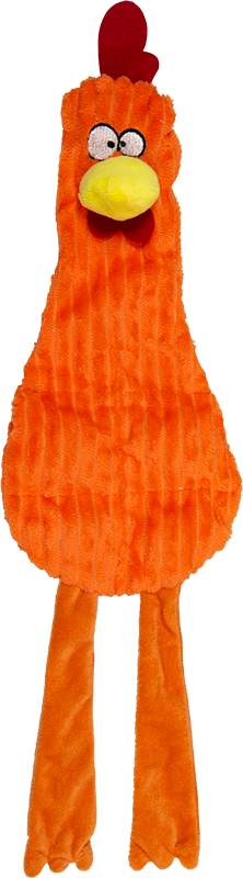AB FLAT PLUSH TOY Poulet Orange-49cm