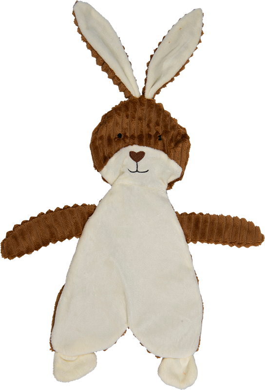 [AB50706] AB FLAT PLUSH TOY Konijn Bruin-50cm