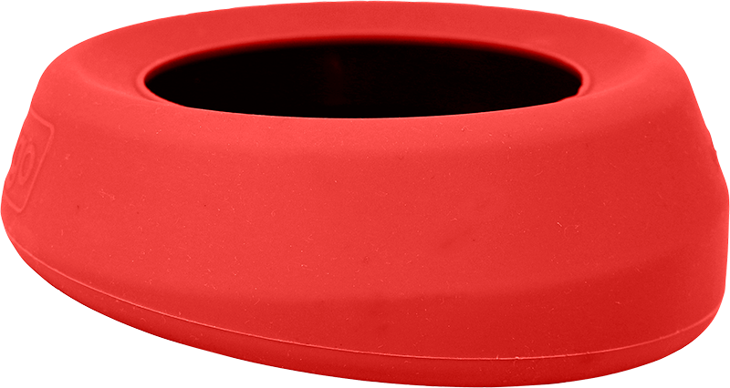 KURGO Spatvrije Waterbak Rood-710ml Ø18,5cmx7cm