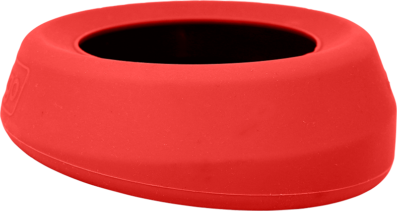 KURGO Splash Free Water Bowl Red-710ml Ø18,5cmx7cm
