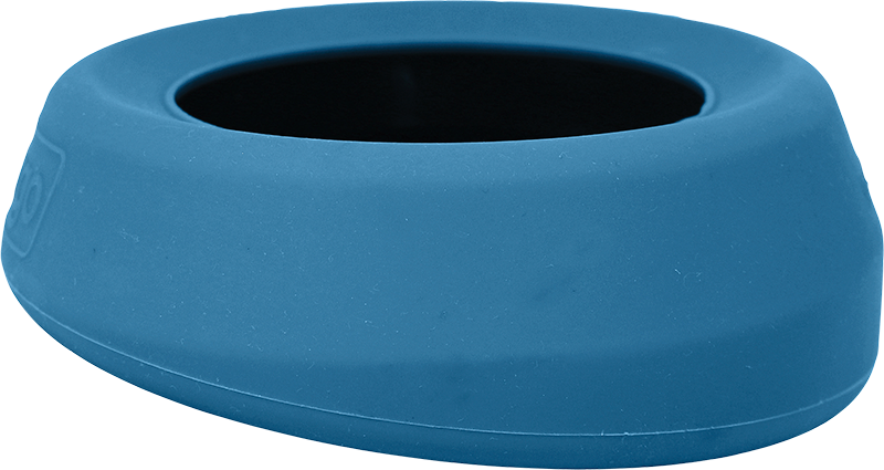 KURGO Spritzwasser freie Wassernapf Blau-710ml Ø18,5cmx7cm