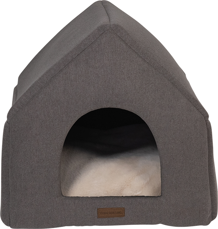 AB HOME&AWAY Huis Bruin-XS 46x43x42cm