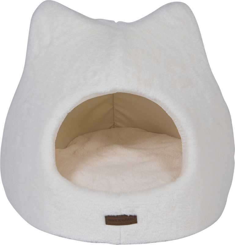 [AB10763] AB PLUSH Iglo Wit-XS 45x45x42cm