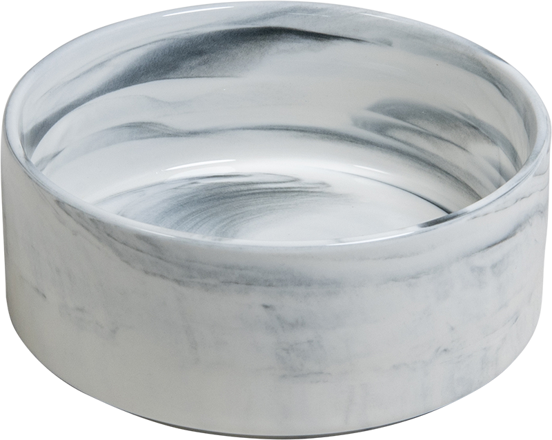 AB Gamelle en Céramique Blanc marbré-400ml 