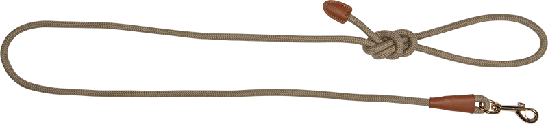 [AB31213] AB PROMENADE Laisse en corde Beige-8mmx150cm 