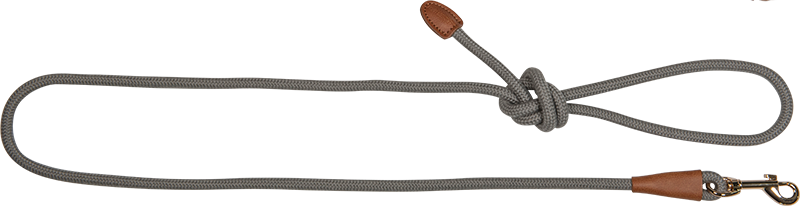 [AB31214] AB PROMENADE Laisse en corde Gris-8mmx150cm 