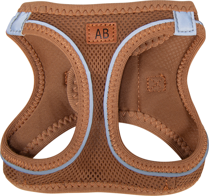 AB PROMENADE Air-Mesh Harnais Brun-S 4-7kg