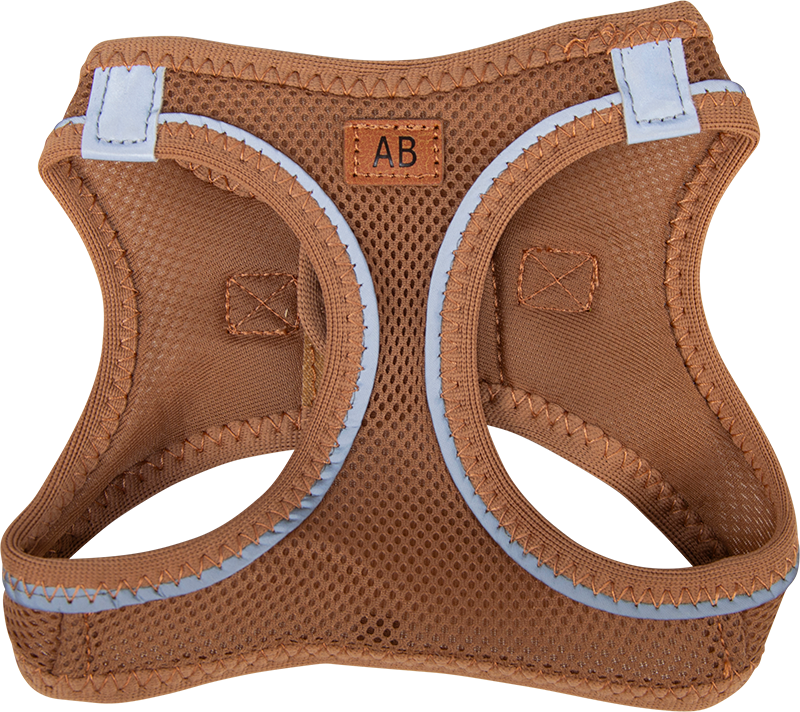 AB PROMENADE Air-Mesh Harness Brown-M 6-9kg