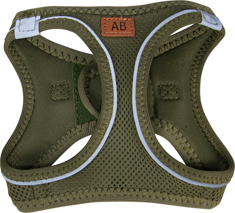 AB PROMENADE Air-Mesh Harness Green-M 6-9kg