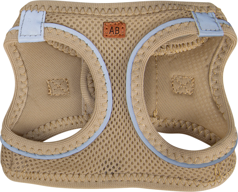 AB PROMENADE Air-Mesh Geschirr Beige-XXXS 1,5-3kg