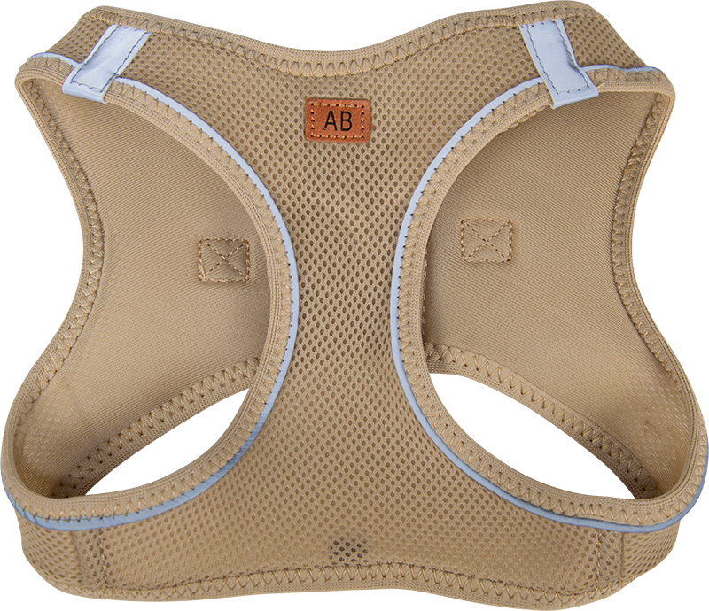 AB PROMENADE Air-Mesh Harnais Beige-L 8-13kg