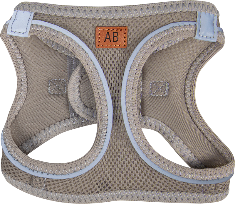 AB PROMENADE Air-Mesh Harness Grey-S 4-7kg
