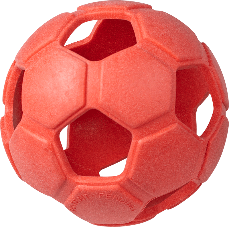 ​AB RUBBER TOY Bal Rood-Ø14cm