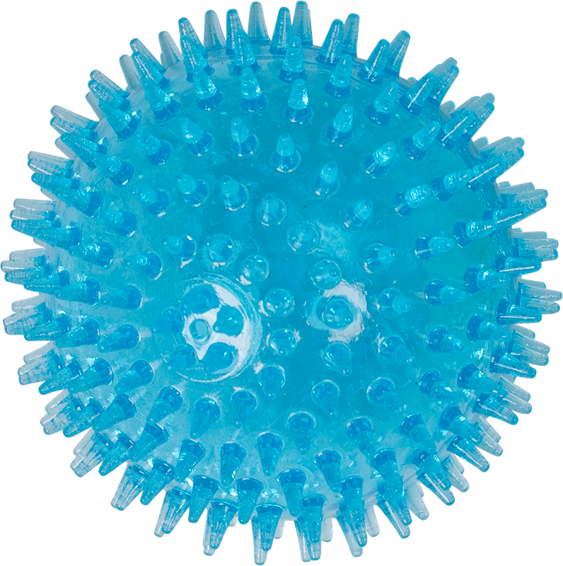 AB TPR TOY Spikebal Lichtblauw-Ø10,5cm