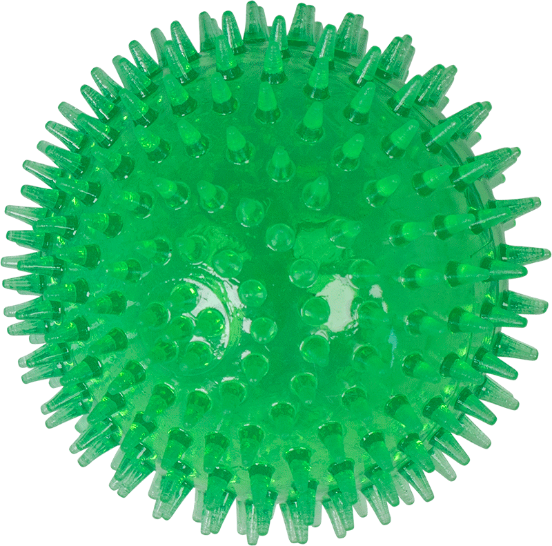 AB TPR TOY Spikebal Lichtgroen-Ø10,5cm
