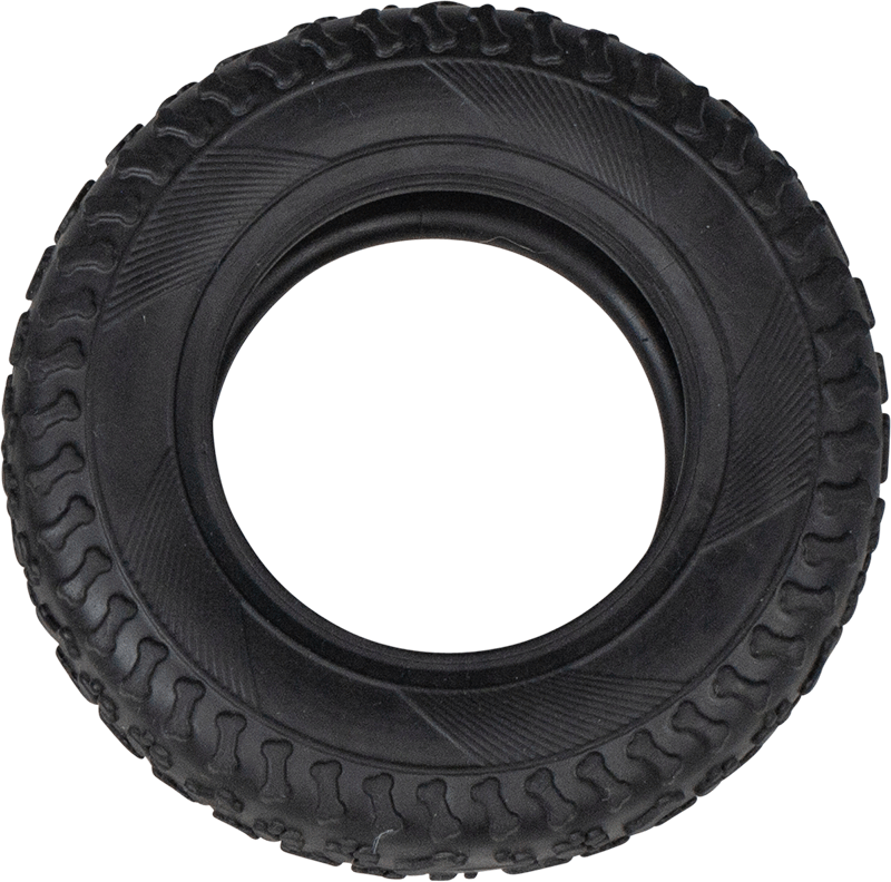 [AB50624] AB TPR TOY Autoband Zwart-Ø10cm