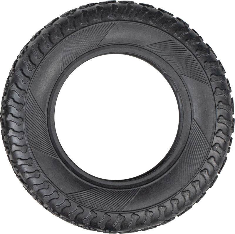 [AB50625] ​AB TPR TOY Autoband Zwart-Ø15cm