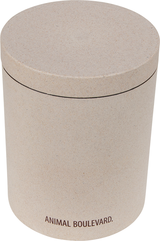 [AB65047] AB  Bamboe Koekjestrommel Crème-L 