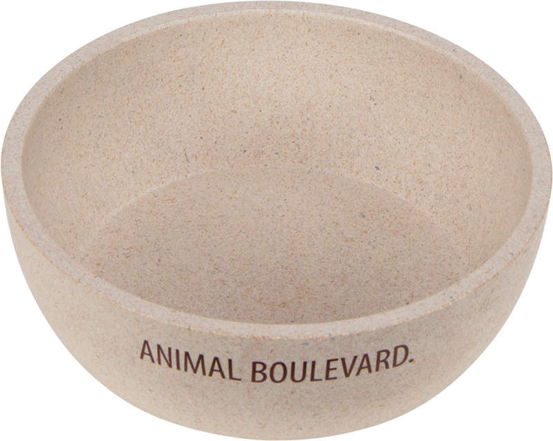 [AB65057] AB  Bamboe Kom Crème-14cm 