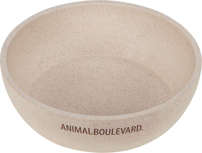 [AB65058] AB  Bamboe Kom Crème-17,5cm 