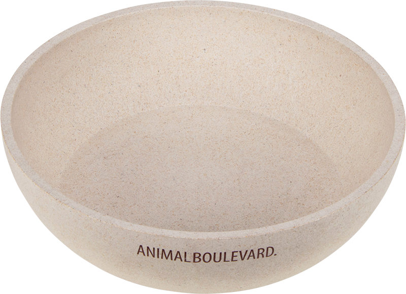 [AB65059] AB  Bamboe Kom Crème-21cm 