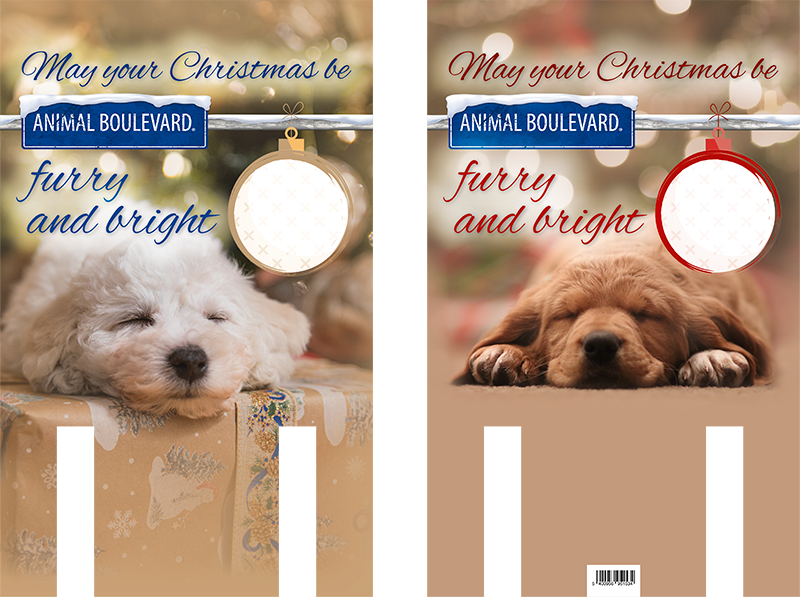 AB POS X-mas Pancarte Dump Bin-350x560mm