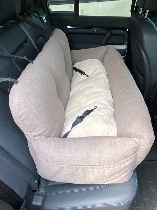 [AB10778] ​​AB HOME&AWAY Achterbank Betty Beige -113x47x42cm