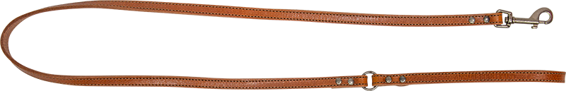 [AB30641] AB WAXED LEATHER Leiband Cognac- 12mmx120cm