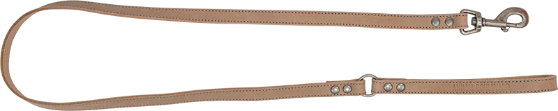 AB WAXED LEATHER Leiband Naturel- 16mmx120cm