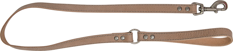 AB WAXED LEATHER Leiband Naturel- 20mmx100cm