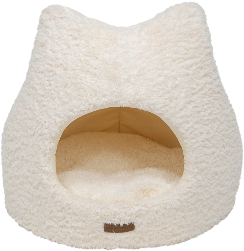 [AB12036] AB CURL PLUSH Iglo Wit-XS 45x45x42cm