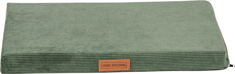 AB CORDUROY Bench mattress Moss Green-S 58x40x5cm