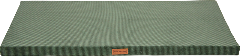 AB CORDUROY Bench mattress Moss Green-XXL 119x73x5cm