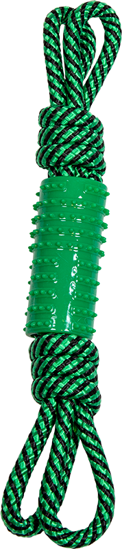 AB Rope Toy Green/Black-115-125g 39cm