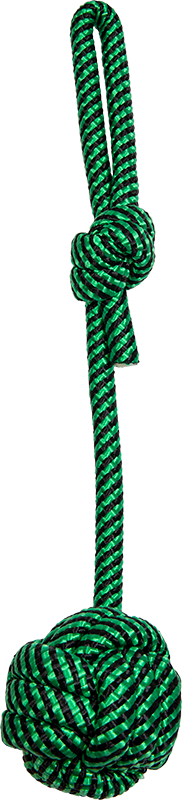 AB Rope Ball with Loop Green/Black-255-265g 53cm