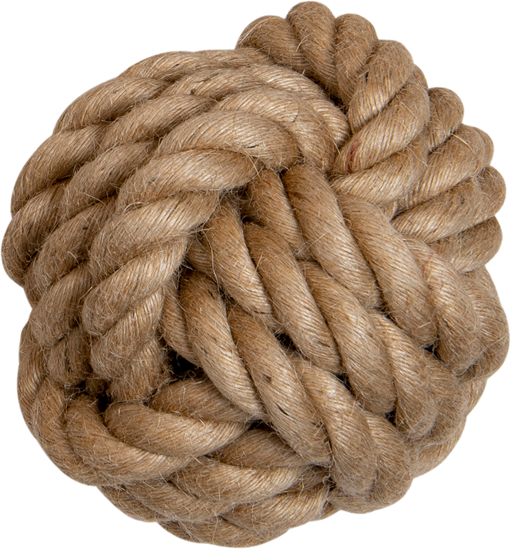 AB Rope Ball Natural-220-230g 8cm