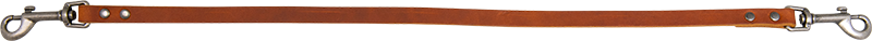 [AB30087] AB COUNTRY LEATHER Add-a-dog leiband Cognac-12mmx60cm