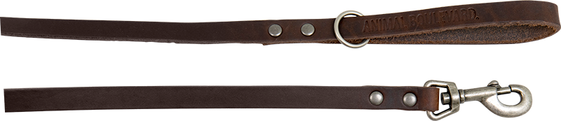 [AB30120] AB COUNTRY LEATHER Leine Braun-16mmx130cm