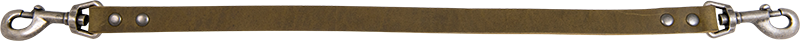 AB COUNTRY LEATHER Add-a-dog Leine Olive-20mmx60cm